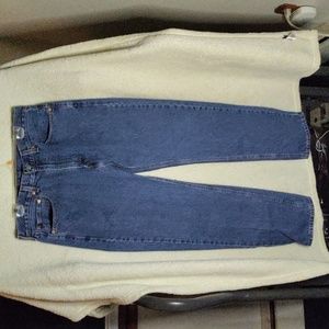 Levi's 505 men's size W36 L34 straight leg denim jeans